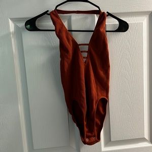 Bodysuit Burnt Orange
